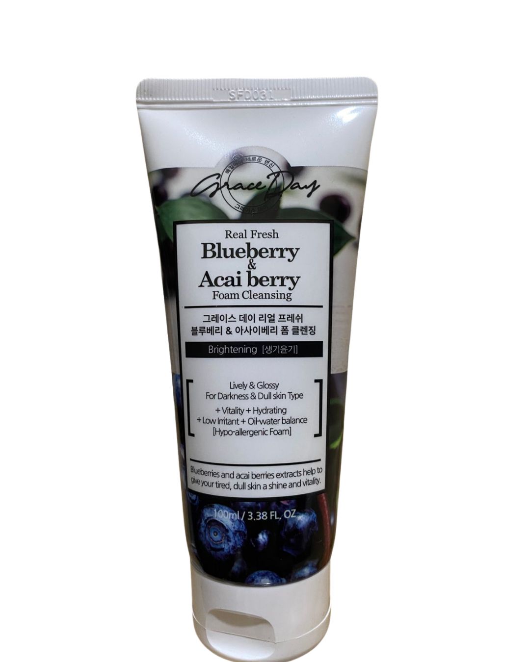 Foam Cleansing – Blueberry & Acai Berry