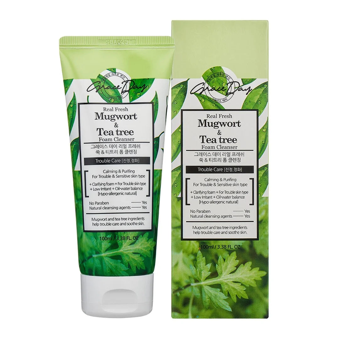 Foam Cleansing – Mugwort & Tea Tree